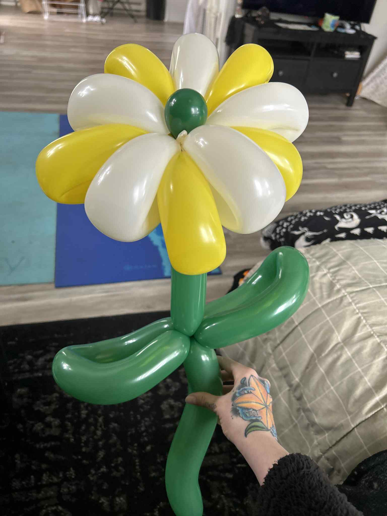 Circus sideshow act featuring the very dangerous Blockhead stunt, performed by Saria “Blu” Braska as part of a Whimsy Entertainment variety show for adults seeking unusual event entertainment.